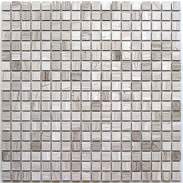 Мозаика Bonaparte Dunes-15 slim POL 30,5х30,5, цвет серый - фото 1
