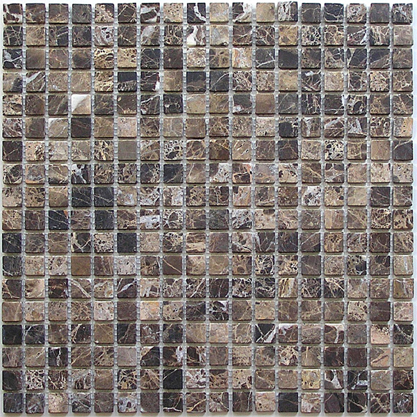 Мозаика Bonaparte Ferato-15 slim Matt 30,5х30,5, цвет коричневый - фото 1