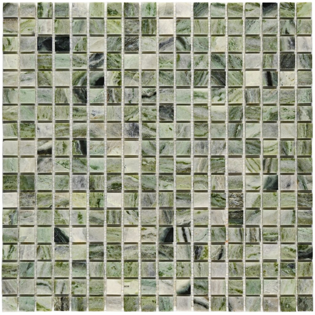 Мозаика Bonaparte Monaco-15 Slim Pol 30,5х30,5, цвет зеленый 00-00000813 - фото 1