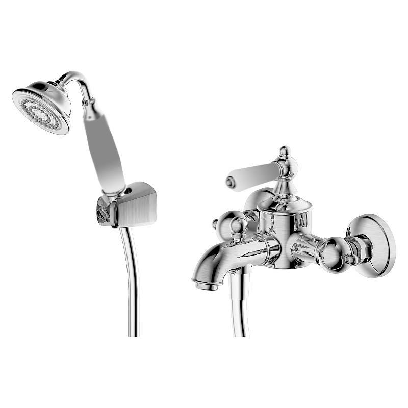 

Смеситель Bravat Art F675109C B для ванны, Хром