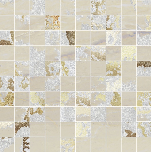 Мозаика Brennero Venus Mosaico Q. Solitaire Sand Mix 29,7х29,7