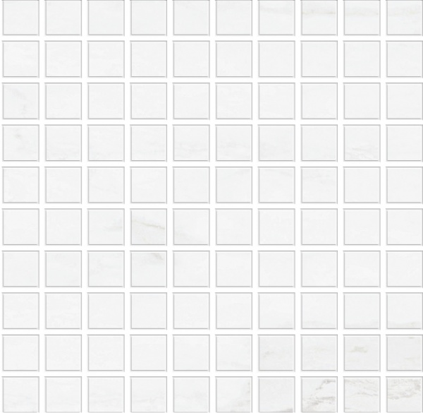Мозаика Brennero Mosaico Venus White Lapp 30х30 (2,3х2,3) мозаика ibero materika mosaico smart white 31x29 6