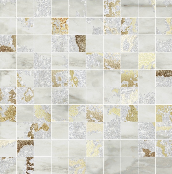 Мозаика Brennero Venus Mosaico Q. Solitaire Grey Mix 29,9х29,9 мозаика ibero mosaico sospiro white 30x30