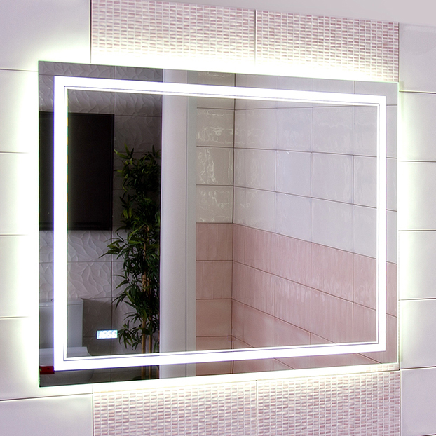 Зеркало для ванной Бриклаер Эстель-2 100 на взмах руки