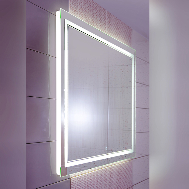 Зеркало Бриклаер Эстель-2 100 сенсор, цвет без цвета (просто зеркальное полотно) 4627125414305 - фото 1