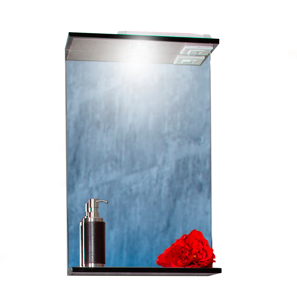 Зеркало для ванной Бриклаер Лофт 45 4627125413322, цвет серый - фото 1