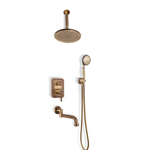 Душевой набор Bronze De Luxe Windsor 10137/1R верхний душ bronze de luxe круг 1913