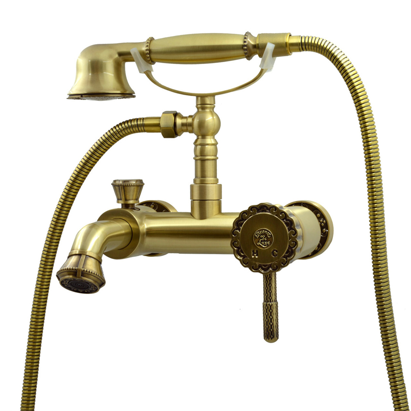 Смеситель для ванны Bronze De Luxe Windsor 10419 таймер для полива на 1 линию электронный luxe palisad
