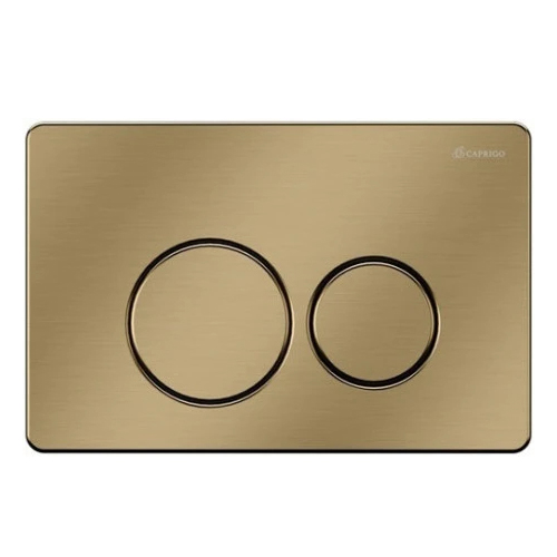 Кнопка для инсталляции Caprigo Dew DS001-vot, цвет бронза - фото 1