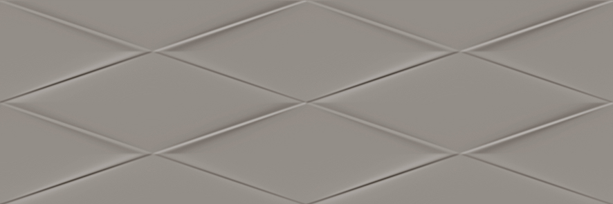 Cersanit Vegas Плитка настенная рельеф серый (VGU092) 25x75 настенная плитка cersanit apeks рельеф светло серый 25x75