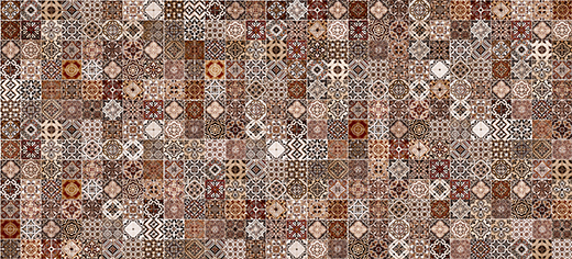 Настенная плитка Cersanit Hammam Коричневый Рельеф 12160 20x44 мозаика cersanit royal garden коричневая рельеф 13615 29 8x59 8