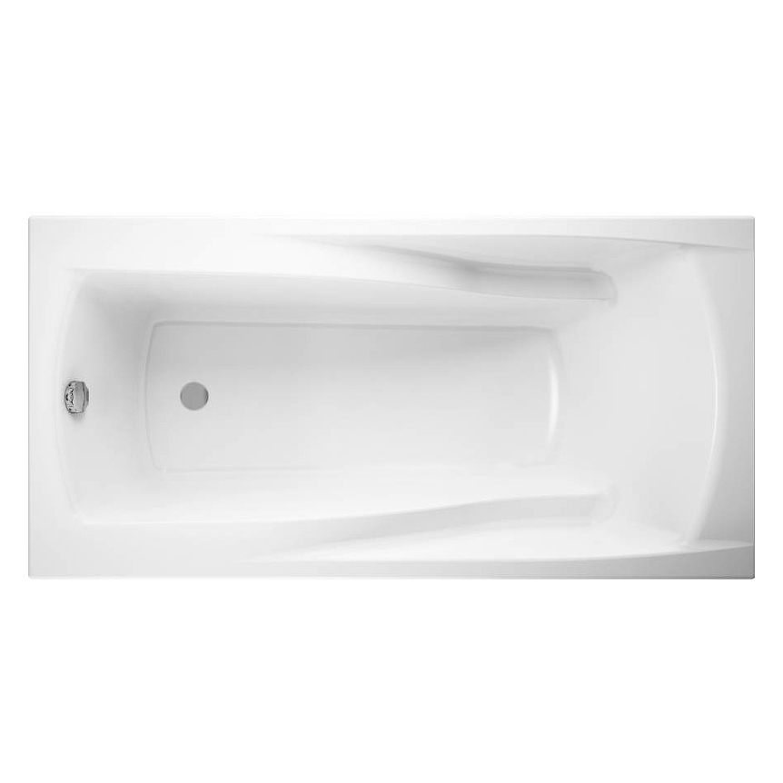 Акриловая ванна Cersanit Zen 170х85 белый массажная ванна sanitas sfb 07 белый бирюзовый