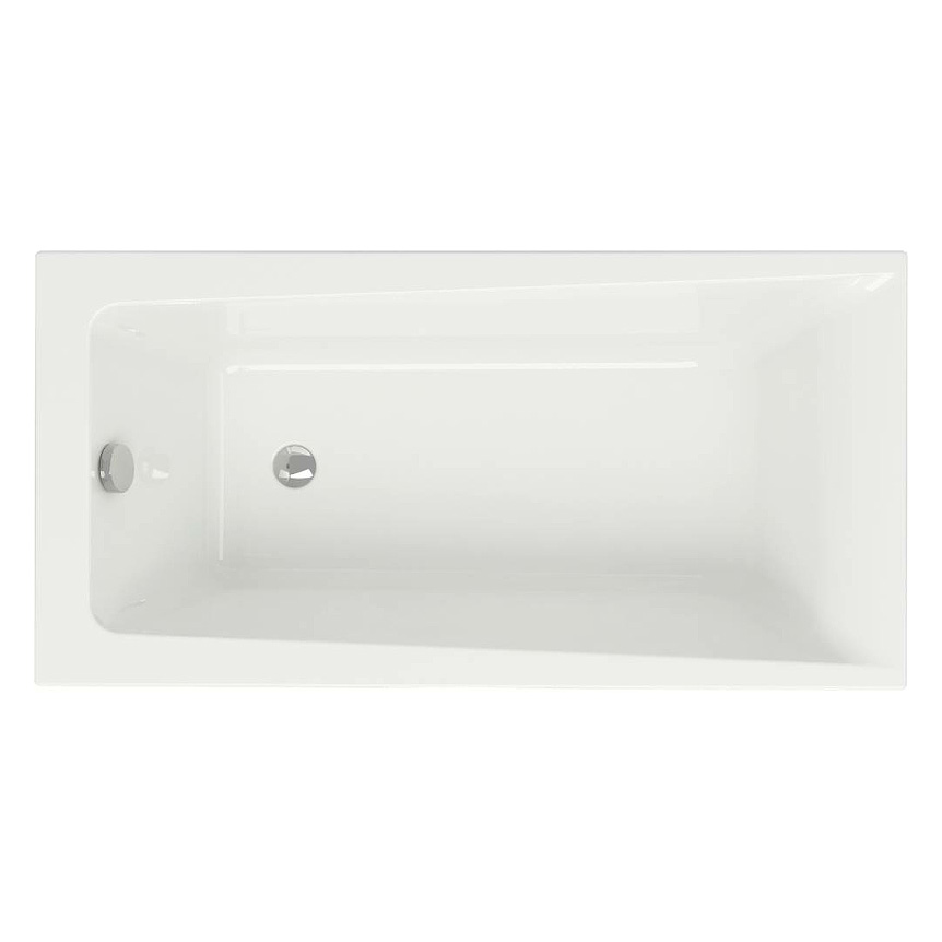 Акриловая ванна Cersanit Lorena 150х70 белый цвет на каркасе 63321+K-RW-LORENA*150n - фото 1