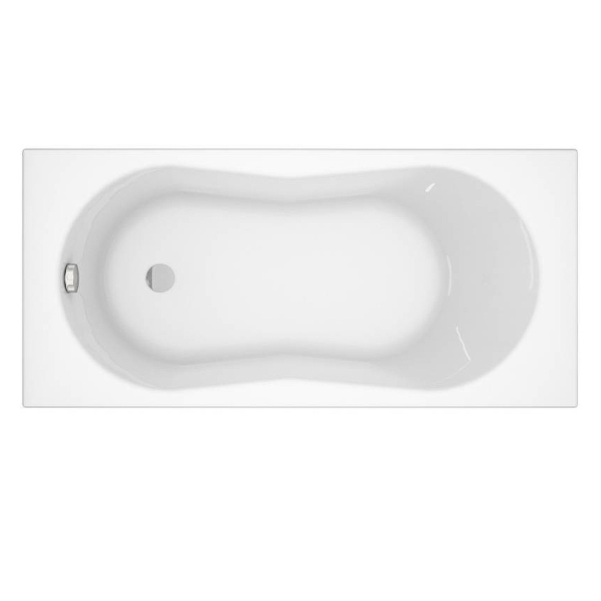 Акриловая ванна Cersanit Nike 150x70 белый на каркасе 63346+K-RW-NIKE*150n - фото 1