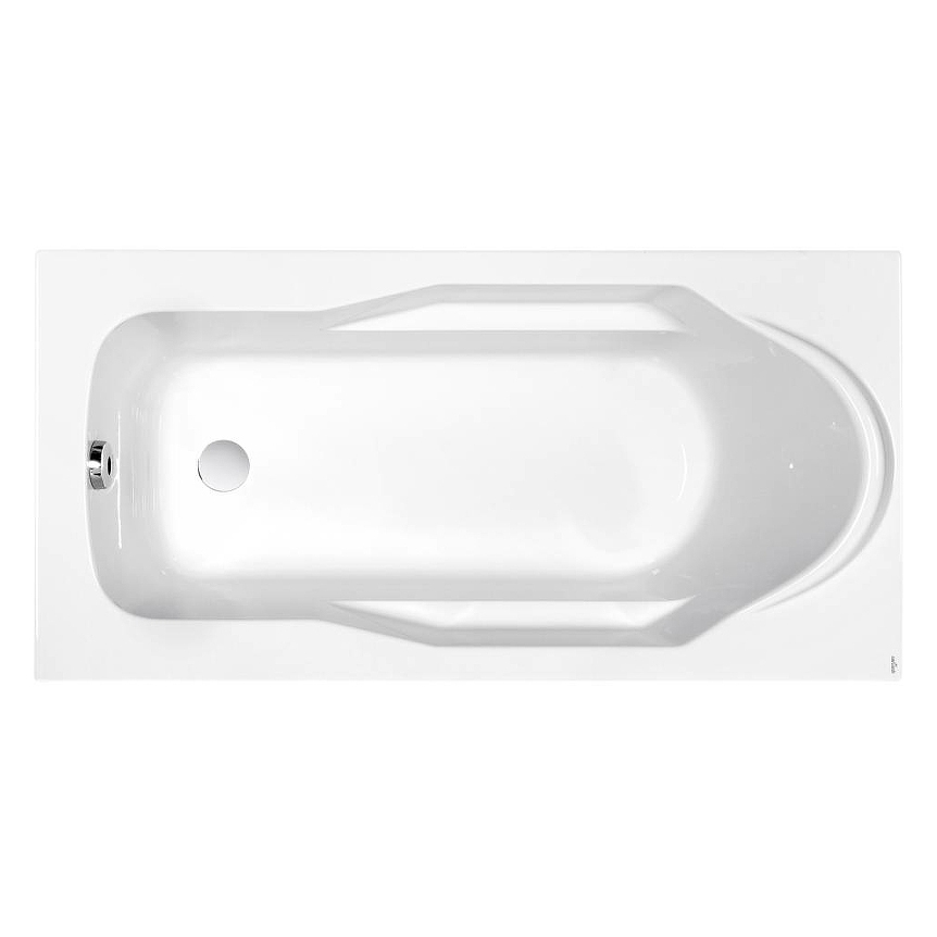 Акриловая ванна Cersanit Santana 160х70 белый цвет на каркасе 63324+K-RW-SANTANA*160n - фото 1