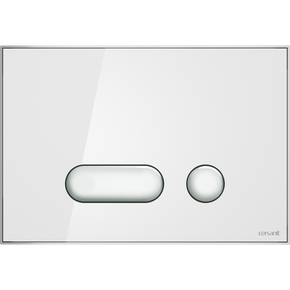 Кнопка для инсталляции Cersanit Intera пластик белый подставка для ноутбука 14 buro bu lcp140 b114 металл пластик 1000об мин 21db