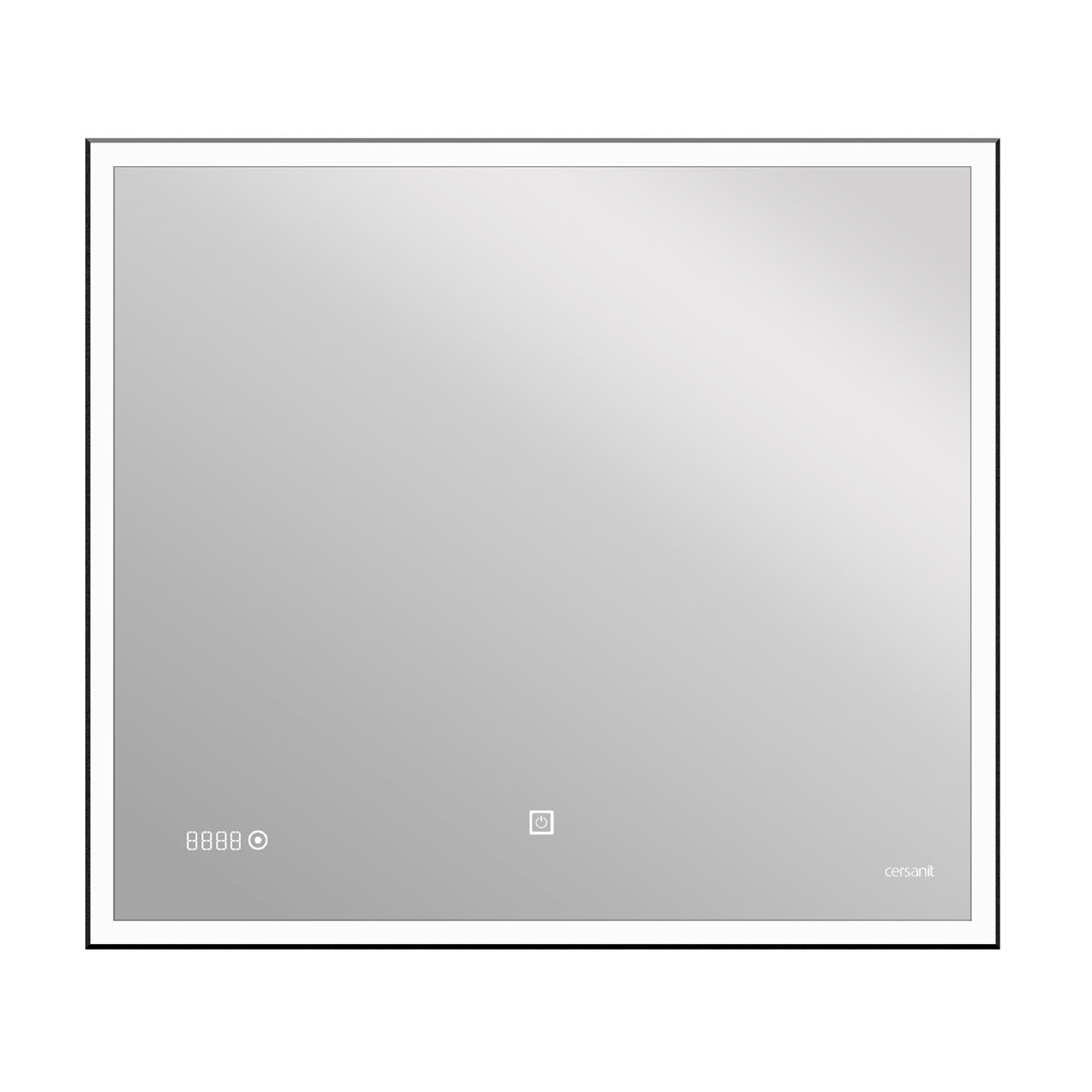 Зеркало Cersanit Led 011 design 100 с подсветкой, цвет без цвета (просто зеркальное полотно) KN-LU-LED011*100-d-Os - фото 1