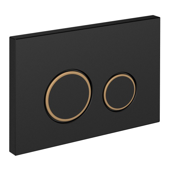 Кнопка для инсталляции Cersanit Twins 63534 кнопка для инсталляции alcaplast night light 1 slim черная