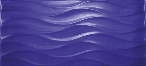 Настенная плитка Cersanit Wave Синяя WAG121 20х44