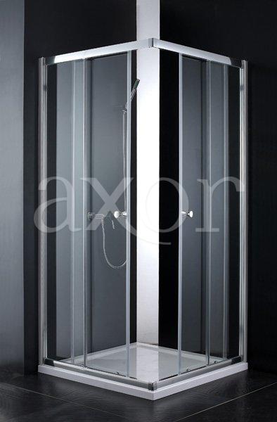Душевой уголок Cezares Anima W A2 100 C Cr прозрачное стекло, профиль хром