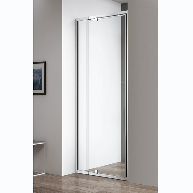 Душевая дверь Cezares Variante B 1 70/80 C Cr прозрачное стекло, профиль хром, цвет прозрачный VARIANTE-B-1-70/80-C-Cr - фото 1