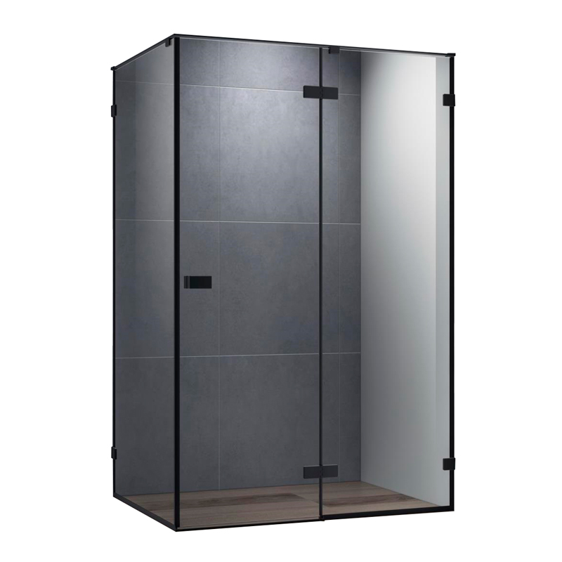 Душевой уголок Cezares BELLAGIO-AH-1-140/100-C-NERO зеркало belbagno atria 100 nero laccato lucido atria spc 1000 nl