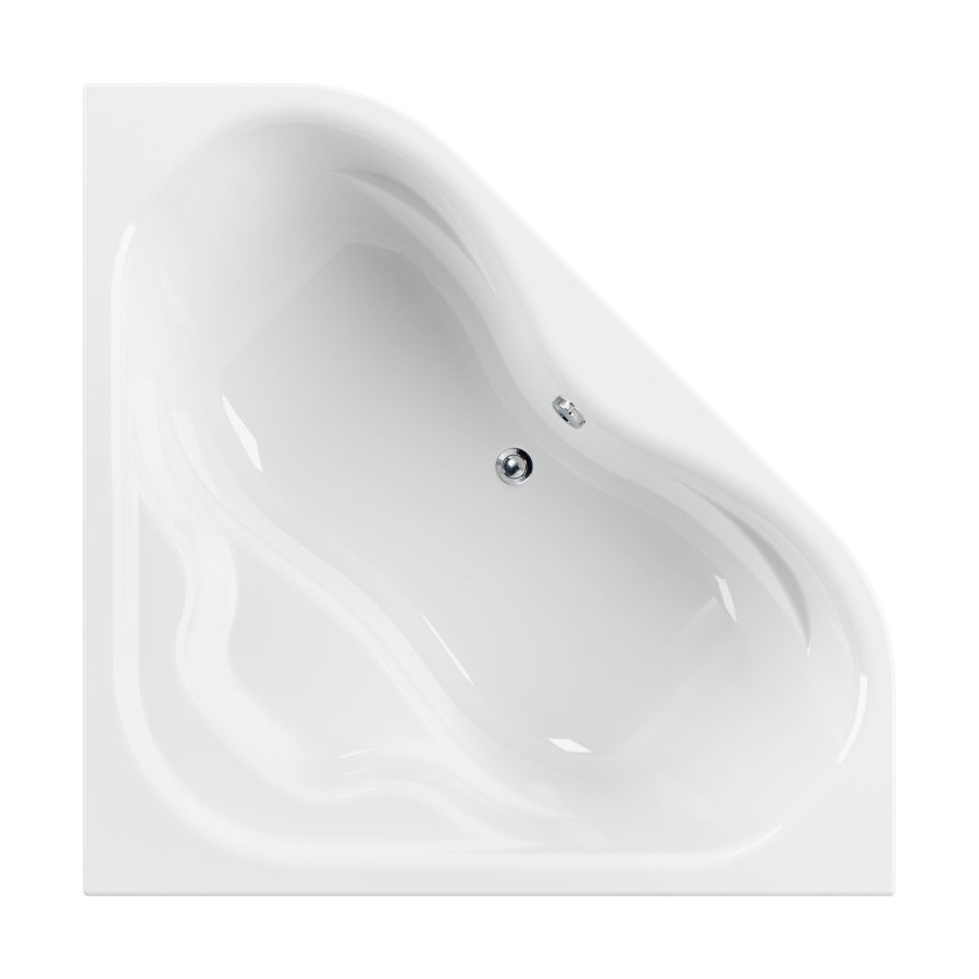 Акриловая ванна Cezares Plitvice 140-140-41, цвет белый PLITVICE-140-140-41 - фото 1