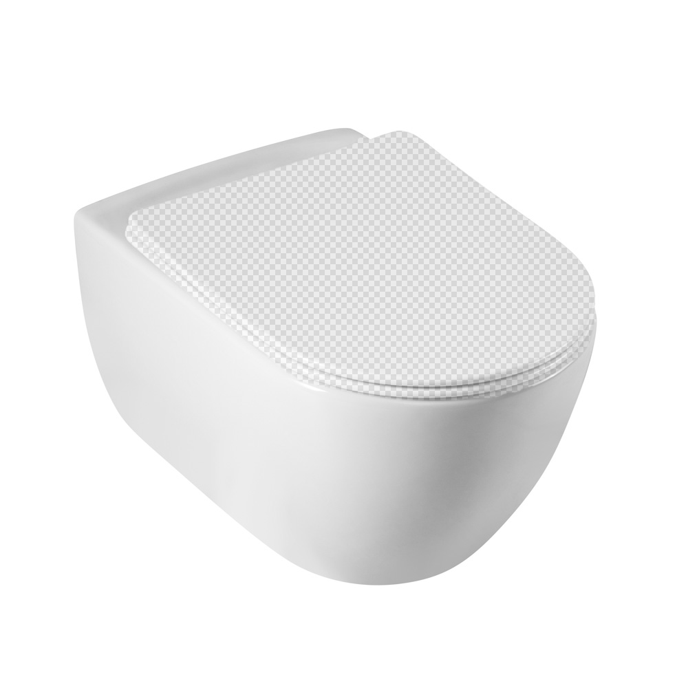 

Подвесной унитаз Cezares Comfort CZR-191-TH/BS, Белый