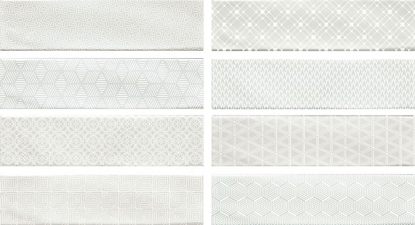 

Настенная плитка Cifre Decor Opal White 7,5х30, Белый