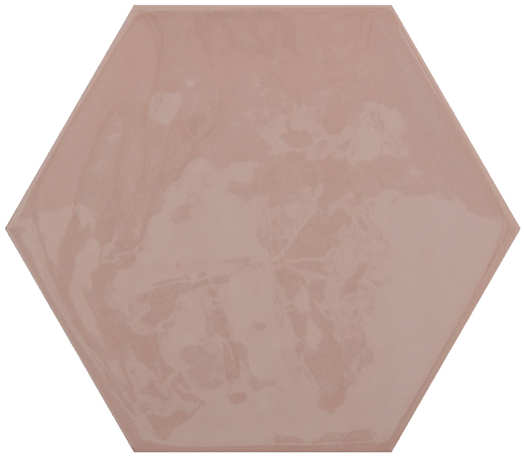 

Настенная плитка Cifre Kane Hexagon Pink 16x18, Розовый