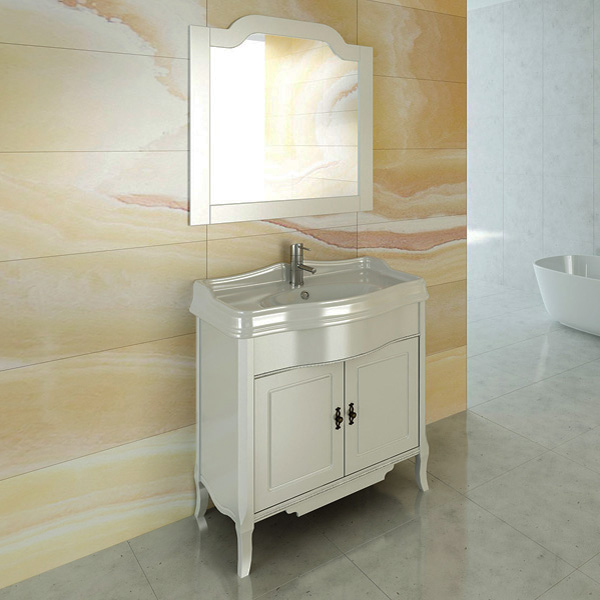 Мебель для ванной Comforty Версаль 90 слоновая кость мебель для ванной comforty магнолия 60 белая