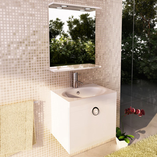 Мебель для ванной Comforty Магнолия 60 белая мебель для ванной comforty твикс 120п сосна