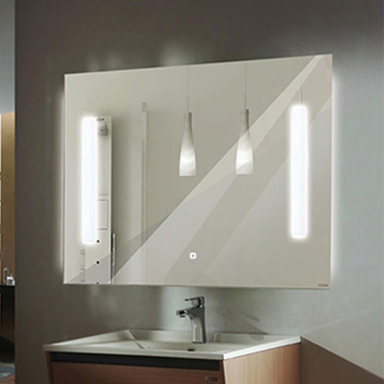 Зеркало Comforty Жасмин 75 с подсветкой, цвет без цвета (просто зеркальное полотно) 4140519 - фото 1