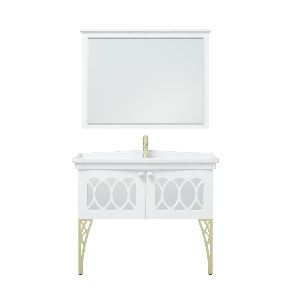 Мебель для ванной Corozo Таормина 105 мебель для ванной runo мальта 85х46 раковина moduo leaf серый дуб