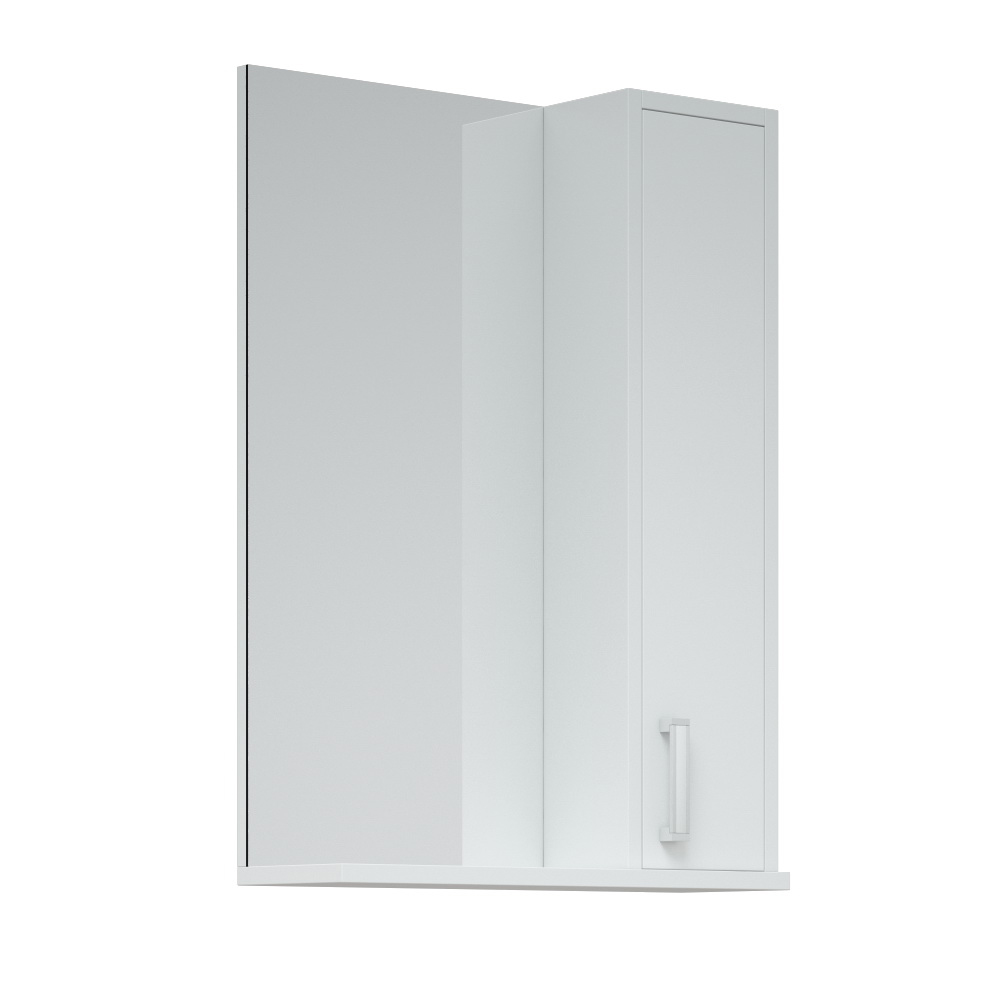 Зеркало для ванной Corozo Колор 50 белое зеркало corozo таормина 85х80 белое sd 00001109