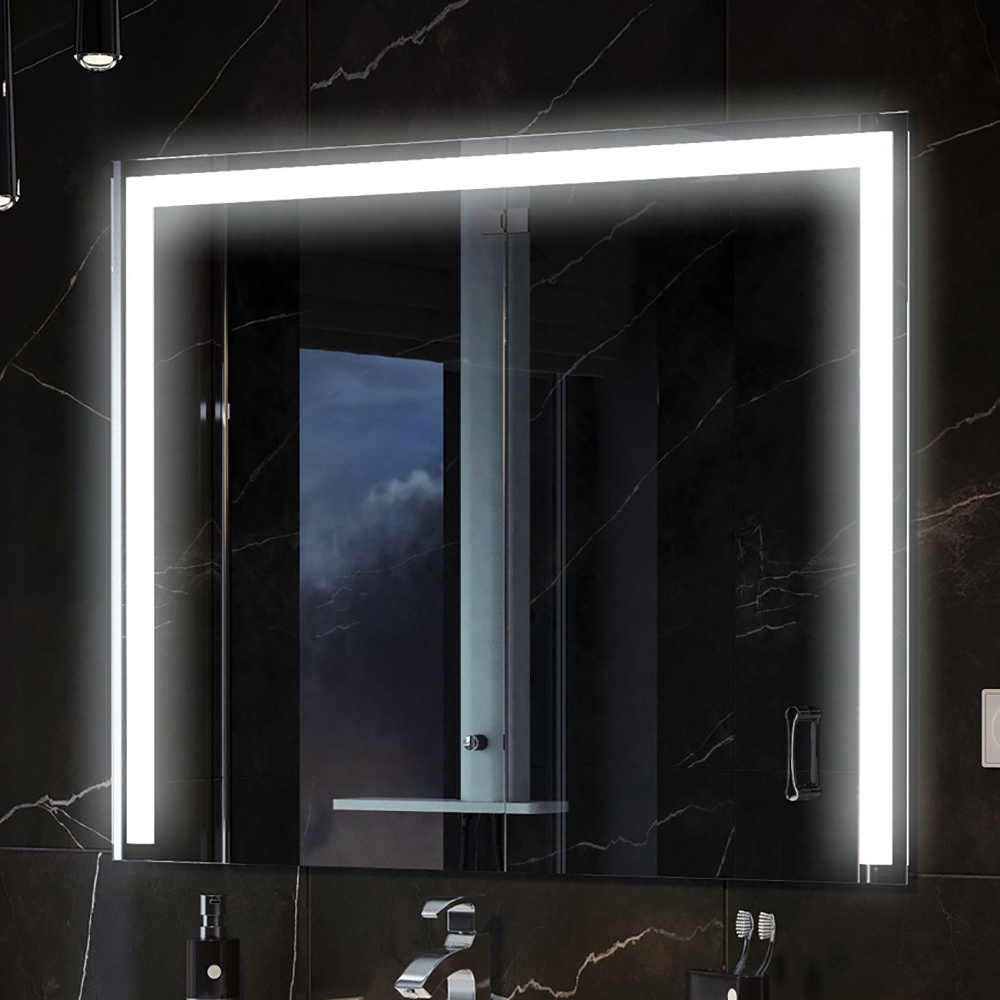 Зеркало для ванной Corozo Алано 100 зеркало для ванной corozo каролина 70 sd 00000925 матовое