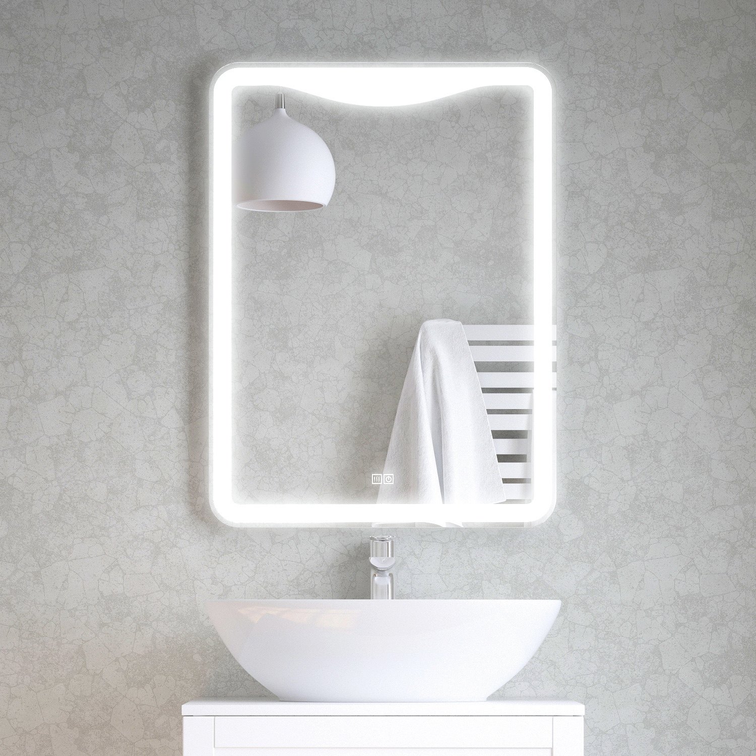 Зеркало для ванной Corozo Орли 60 SD-00001115