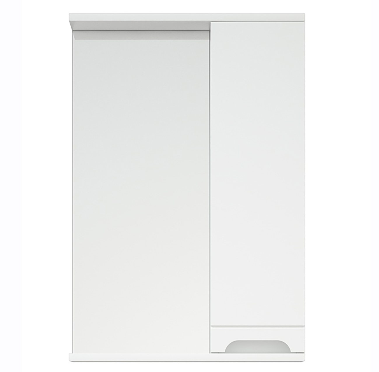 Зеркальный шкаф для ванной Corozo Лея 50 SD-00000240, цвет белый - фото 1