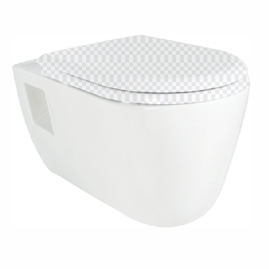 

Подвесной унитаз Creavit Patera TP328.00100, Белый