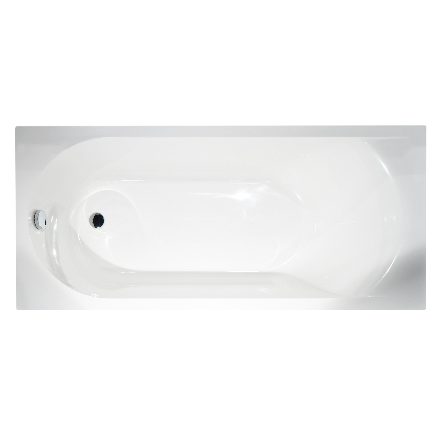 Ванна из литьевого мрамора Creto Fresh 170x75 20-1111, цвет белый