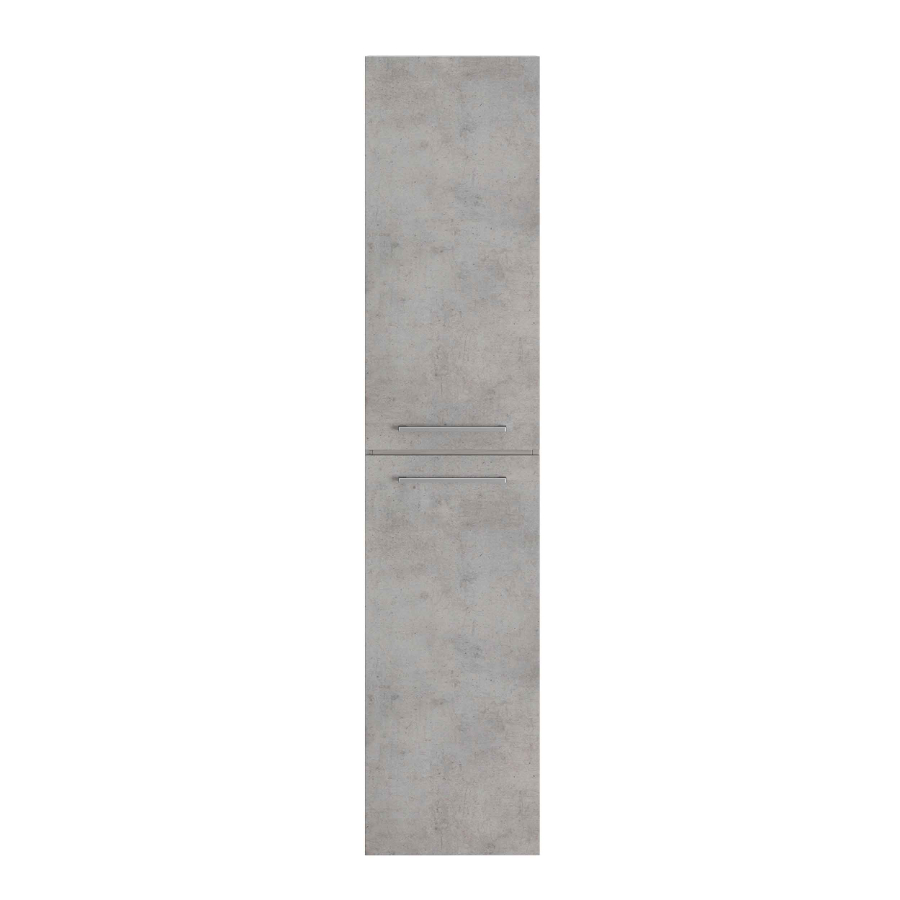 Пенал для ванной Creto Ares 35 50-1035B, цвет серый