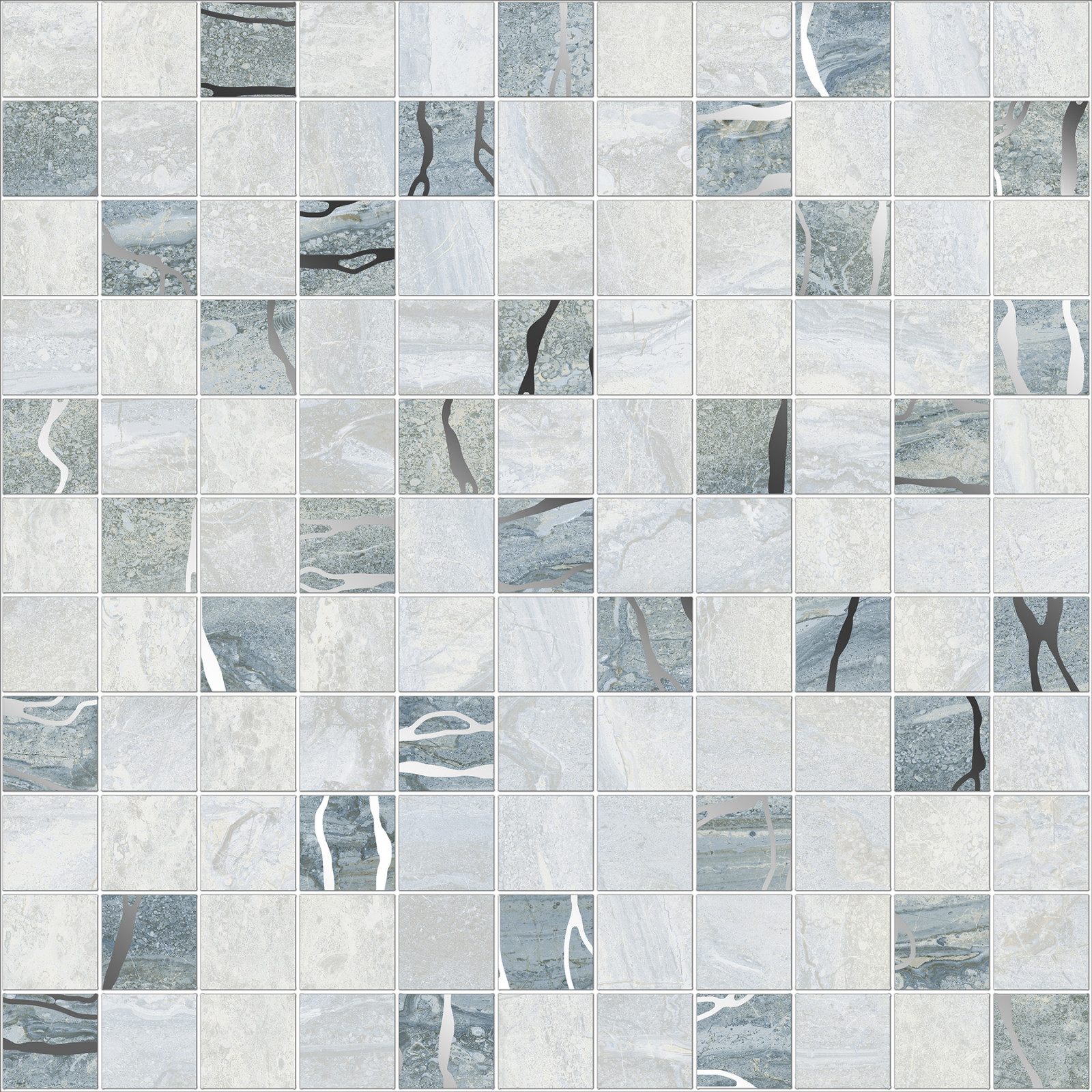 Мозаика Delacora Crystal Mosaic Crystal DW7CRT01 30,5x30,5