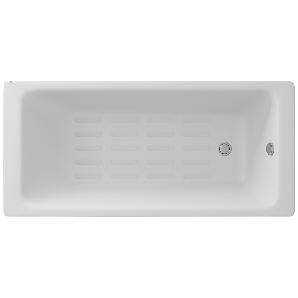Чугунная ванна Delice Parallel 150х70 DLR220503-AS, цвет белый - фото 1