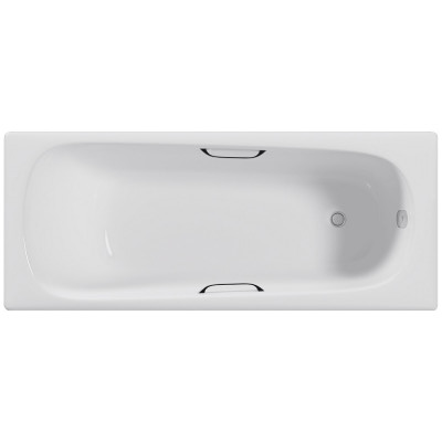 Чугунная ванна Delice Continental 150х70 DLR230612R, цвет белый - фото 1