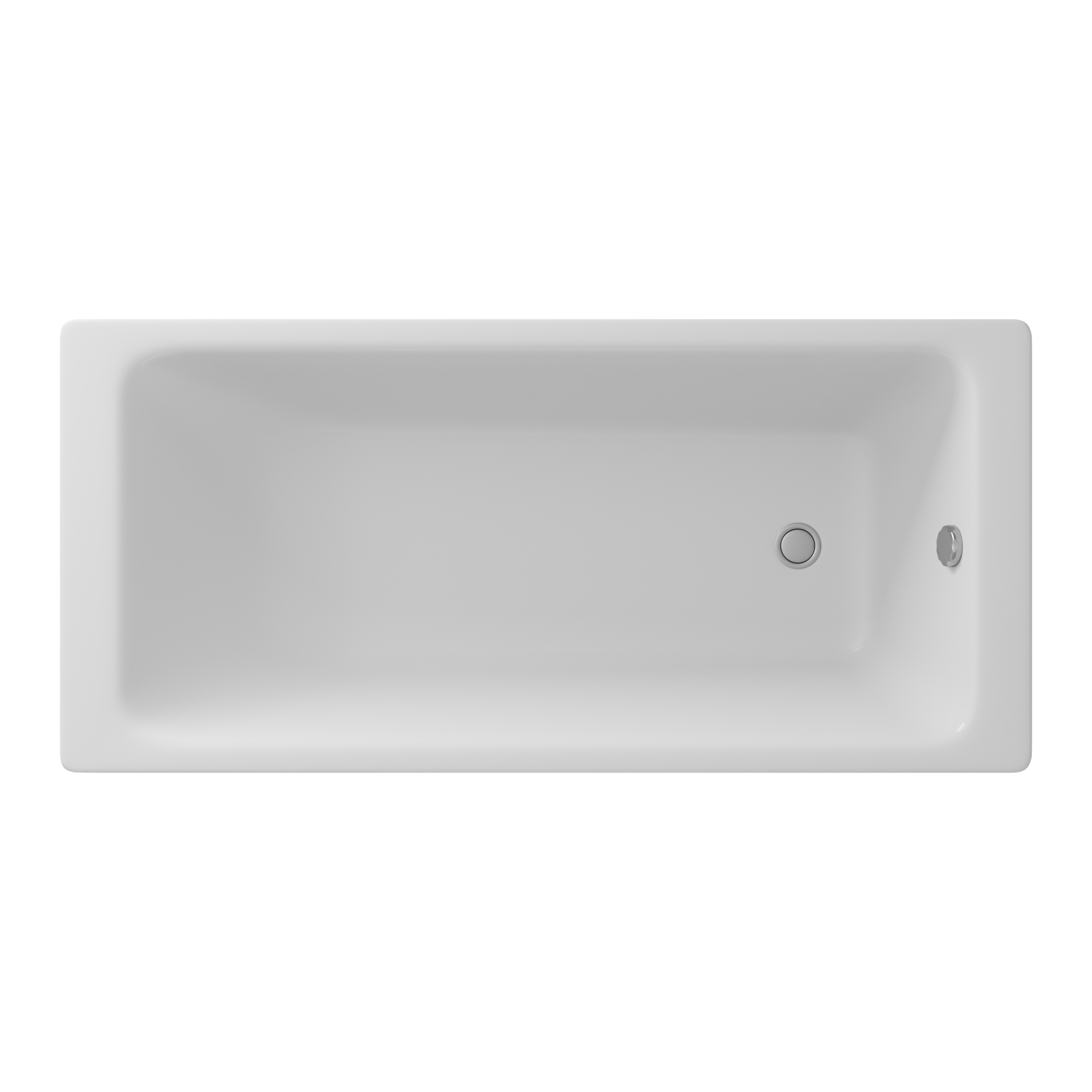 Чугунная ванна Delice Parallel 150x70 DLR220503, цвет белый - фото 1
