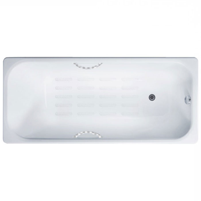 Чугунная ванна Delice Aurora 140х70, цвет белый DLR230617R-AS - фото 1