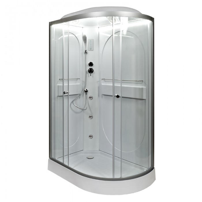 

Душевая кабина Deto L602LLED+GM, Прозрачный