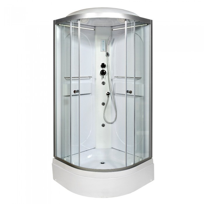 

Душевая кабина Deto L590NLED+GM, Прозрачный