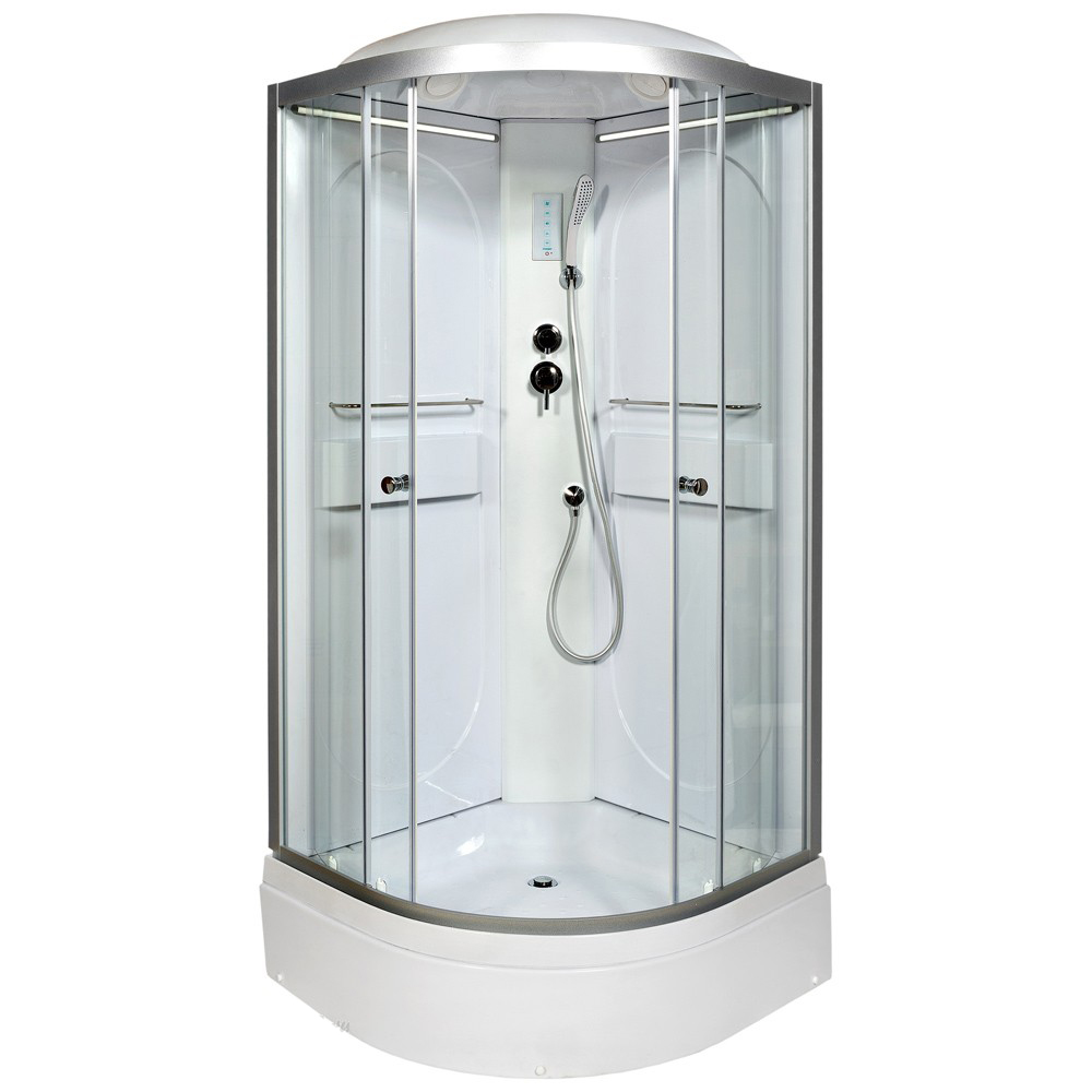 

Душевая кабина Deto L510LED, Прозрачный