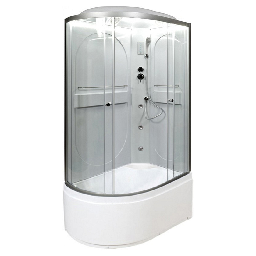 

Душевая кабина Deto 80х120 L620RLED+GM, Прозрачный